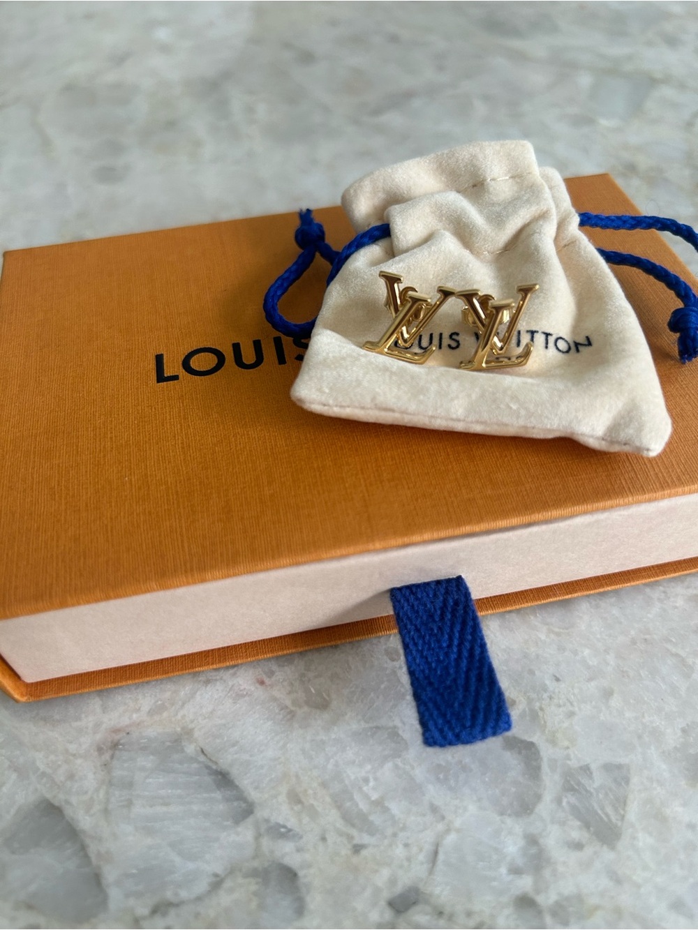 Brand new 100% Authentic Louis Vuitton LV iconic Earrings